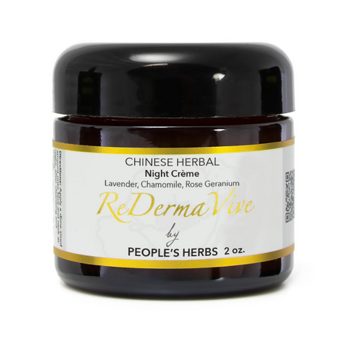 People's Herbs ReDermaVive Chinese Herbal Night Crème; Supports skin health 
