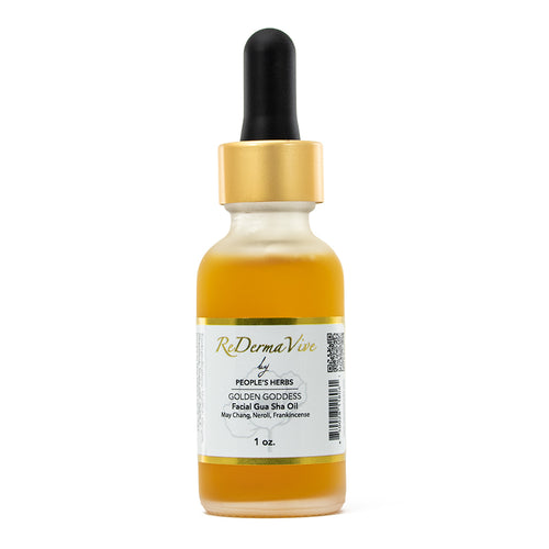 ReDermaVive by People's Herbs Golden Goddess Facial Gua Sha Oil